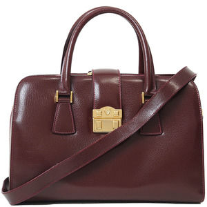 GUCCI Red Leather Bag